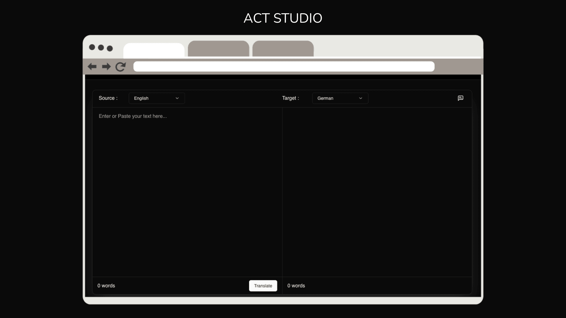 Cloud CAT Tool interface illustration