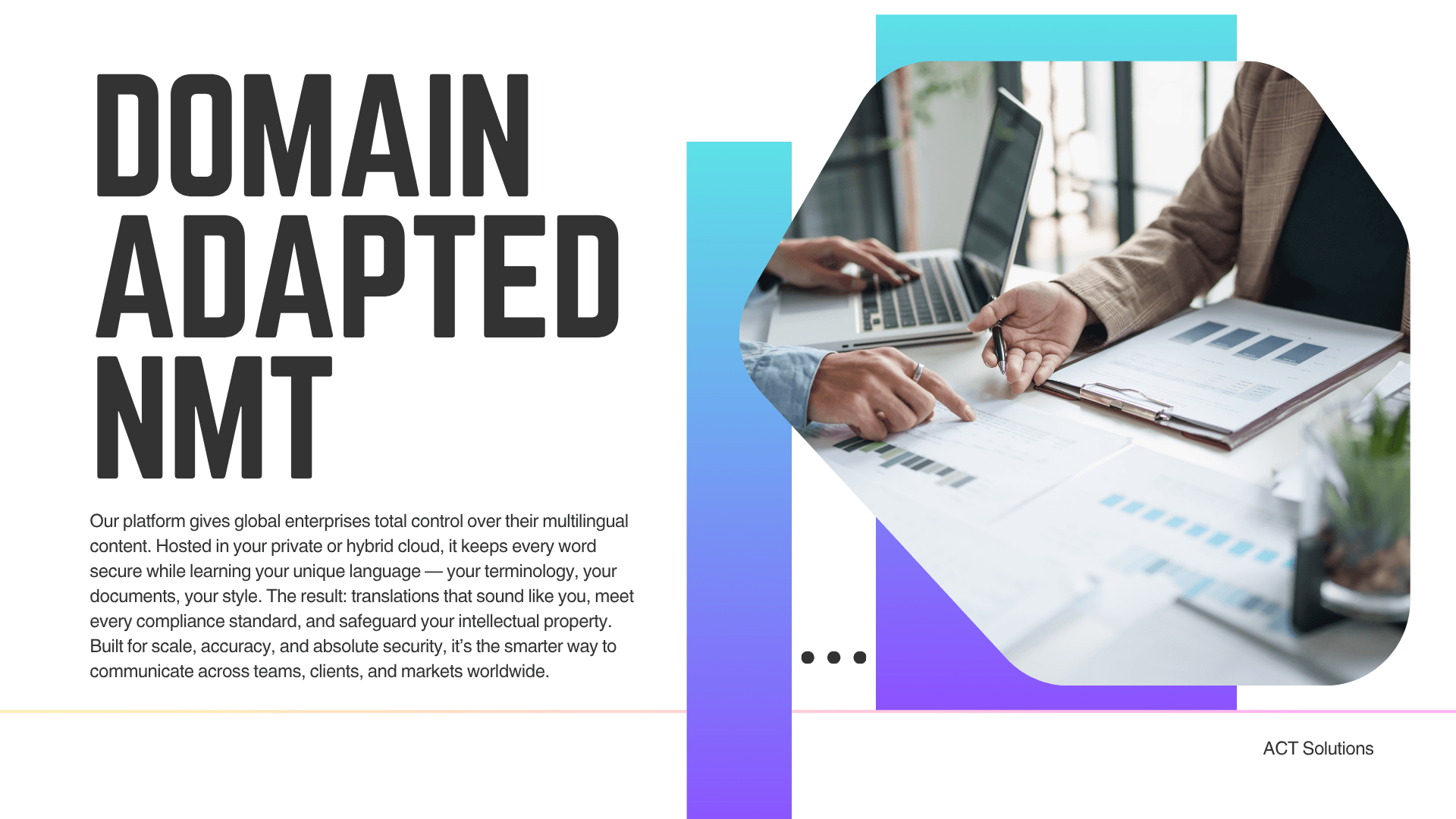 Domain-Adapted Neural Machine Translation Illustration